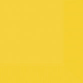 Yellow 2-Ply Paper Beverage Napkins, 100 count